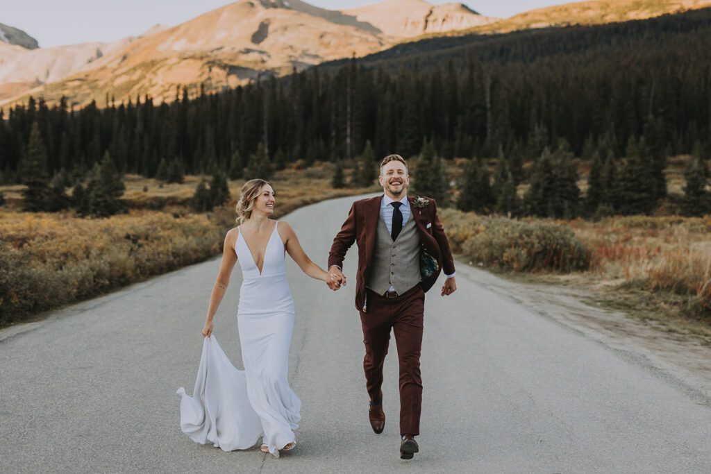Intimate Bow Lake Elopement